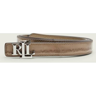 Polo Ralph Lauren LAUREN RALPH LAUREN Skórzany dwustronny pasek brązowy L Polo Ralph Lauren LAUREN RALPH LAUREN Skórzany dwustronny pasek brązowy L
