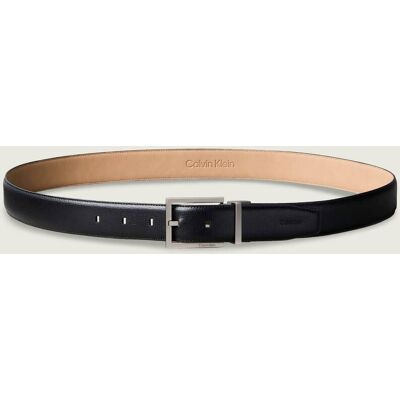 Calvin Klein Skórzany pasek czarny 115 Calvin Klein Skórzany pasek czarny 115