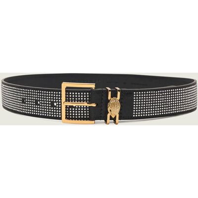 Kurt Geiger Pasek SHOREDITCH GEM 40 czarny S/M Kurt Geiger Pasek SHOREDITCH GEM 40 czarny S/M