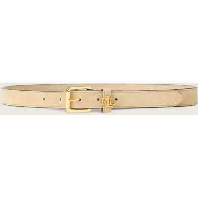Polo Ralph Lauren LAUREN RALPH LAUREN Pasek zamsz beżowy L Polo Ralph Lauren LAUREN RALPH LAUREN Pasek zamsz beżowy L