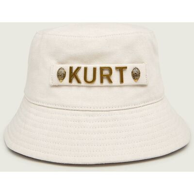 Kurt Geiger Kapelusz KURT ecru OS Kurt Geiger Kapelusz KURT ecru OS