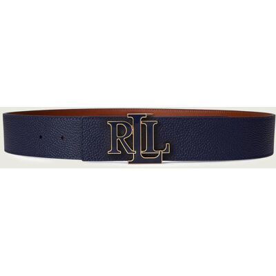 Polo Ralph Lauren LAUREN RALPH LAUREN Skórzany dwustronny pasek granatowy XS Polo Ralph Lauren LAUREN RALPH LAUREN Skórzany dwustronny pasek granatowy XS