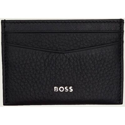Boss BLACK Skórzane etui na karty New Crosstown_Cardc. czarny OS Boss BLACK Skórzane etui na karty New Crosstown_Cardc. czarny OS