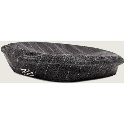 Karl Lagerfeld Beret K/Autograph grafitowy OS Karl Lagerfeld Beret K/Autograph grafitowy OS