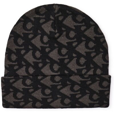 Calvin Klein Jeans Czapka Aop czarny OS Calvin Klein Jeans Czapka Aop czarny OS