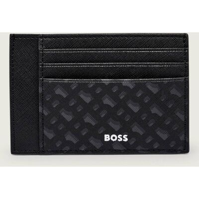 Boss BLACK Etui na karty Zair_MN_Big czarny OS Boss BLACK Etui na karty Zair_MN_Big czarny OS