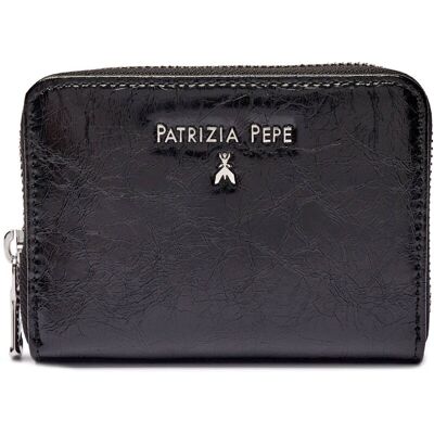 Patrizia Pepe Portfel czarny OS Patrizia Pepe Portfel czarny OS