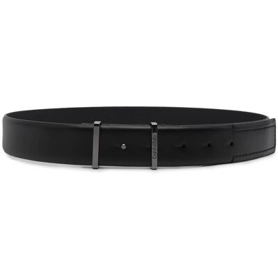 Calvin Klein Skórzany pasek TAILORING czarny 85 Calvin Klein Skórzany pasek TAILORING czarny 85