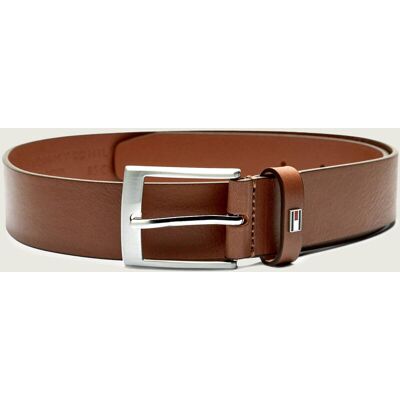 Tommy Hilfiger Skórzany pasek ADAN brązowy 90 Tommy Hilfiger Skórzany pasek ADAN brązowy 90