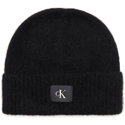 Calvin Klein Jeans Wełniana czapka czarny OS Calvin Klein Jeans Wełniana czapka czarny OS