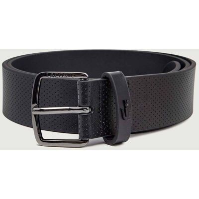 Lacoste Skórzany pasek czarny 105 Lacoste Skórzany pasek czarny 105