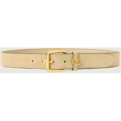 Polo Ralph Lauren LAUREN RALPH LAUREN Pasek zamsz beżowy XL Polo Ralph Lauren LAUREN RALPH LAUREN Pasek zamsz beżowy XL