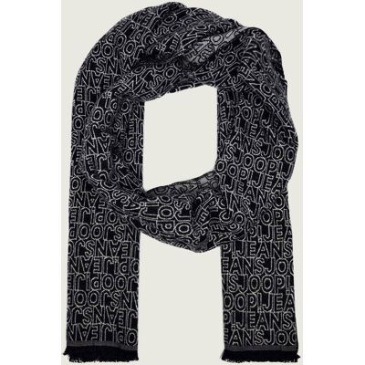 Joop! Jeans Szal Lex-PC granatowy OS Joop! Jeans Szal Lex-PC granatowy OS