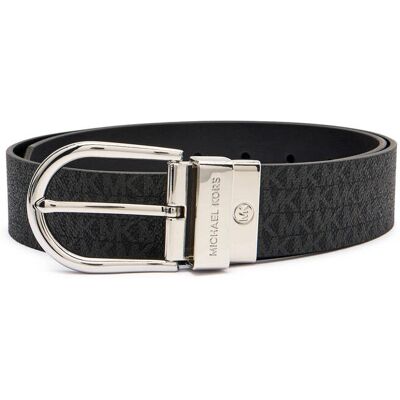 Michael Kors Skórzany dwustronny pasek czarny XS Michael Kors Skórzany dwustronny pasek czarny XS