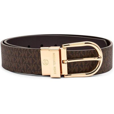 Michael Kors Skórzany dwustronny pasek brązowy XS Michael Kors Skórzany dwustronny pasek brązowy XS