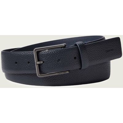 Calvin Klein Skórzany pasek granatowy 90 Calvin Klein Skórzany pasek granatowy 90