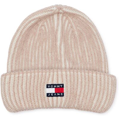 Tommy Jeans Czapka Heritage z dodatkiem wełny beżowy OS Tommy Jeans Czapka Heritage z dodatkiem wełny beżowy OS