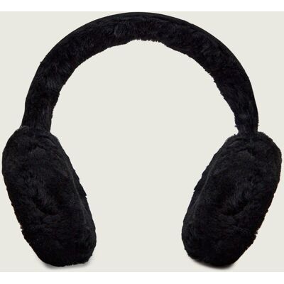 UGG Wełniane nauszniki czarny OS UGG Wełniane nauszniki czarny OS