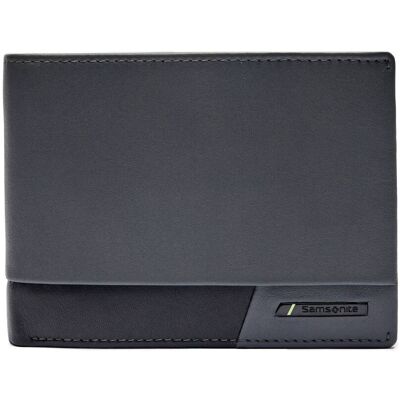 Samsonite Skórzany portfel PRO-DLX 6 szary OS Samsonite Skórzany portfel PRO-DLX 6 szary OS