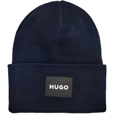 HUGO Czapka Xevon_C granatowy OS HUGO Czapka Xevon_C granatowy OS