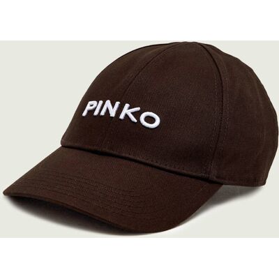 Pinko Bejsbolówka Break Dance brązowy OS Pinko Bejsbolówka Break Dance brązowy OS