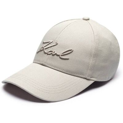 Karl Lagerfeld Bejsbolówka K/SIGNATURE szary OS Karl Lagerfeld Bejsbolówka K/SIGNATURE szary OS
