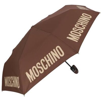 Moschino Parasol brązowy OS Moschino Parasol brązowy OS