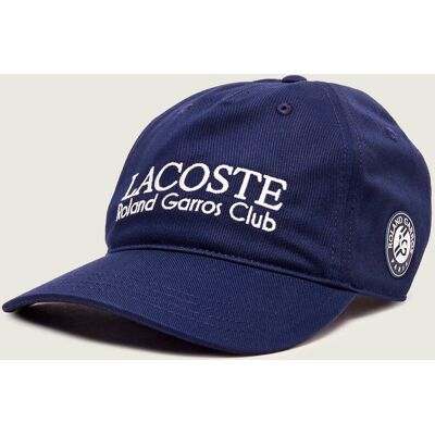 Bejsbolówka Lacoste x Roland Garros granatowy L Bejsbolówka Lacoste x Roland Garros granatowy L