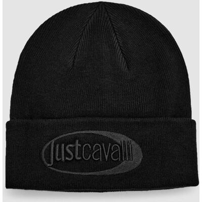 Just Cavalli Czapka GALAXY czarny OS Just Cavalli Czapka GALAXY czarny OS