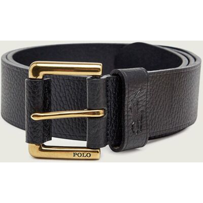 Polo Ralph Lauren Skórzany pasek czarny M Polo Ralph Lauren Skórzany pasek czarny M