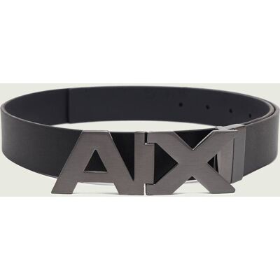 Giorgio Armani Exchange Dwustronny pasek czarny 85 Giorgio Armani Exchange Dwustronny pasek czarny 85