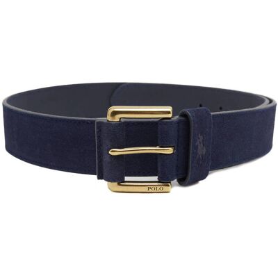 Polo Ralph Lauren Pasek zamsz granatowy XS Polo Ralph Lauren Pasek zamsz granatowy XS