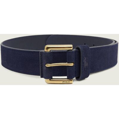 Polo Ralph Lauren Pasek zamsz granatowy S Polo Ralph Lauren Pasek zamsz granatowy S