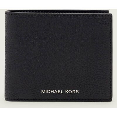 Michael Kors Skórzany portfel HUDSON czarny OS Michael Kors Skórzany portfel HUDSON czarny OS