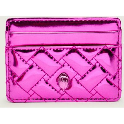 Kurt Geiger Skórzane etui na karty KENSINGTON fuksja OS Kurt Geiger Skórzane etui na karty KENSINGTON fuksja OS