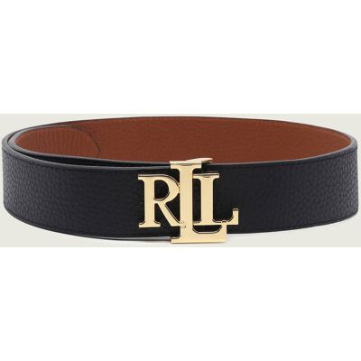 Polo Ralph Lauren LAUREN RALPH LAUREN Skórzany dwustronny pasek czarny M Polo Ralph Lauren LAUREN RALPH LAUREN Skórzany dwustronny pasek czarny M