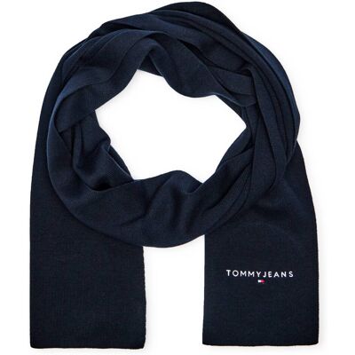 Tommy Jeans Szal granatowy OS Tommy Jeans Szal granatowy OS