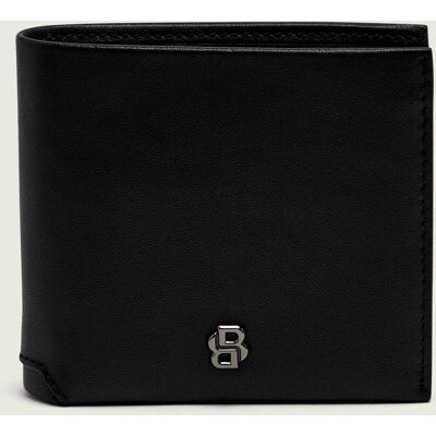 Boss BLACK Skórzany portfel B_Icon_L_4cc czarny OS Boss BLACK Skórzany portfel B_Icon_L_4cc czarny OS