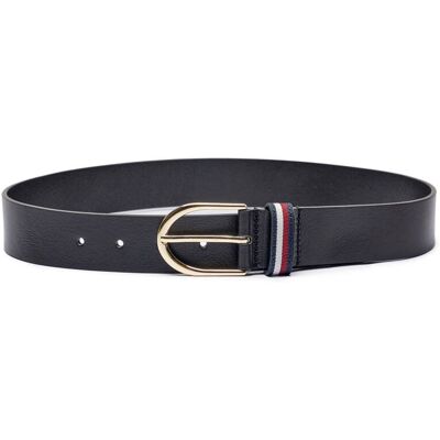 Tommy Hilfiger Skórzany pasek granatowy 75 Tommy Hilfiger Skórzany pasek granatowy 75