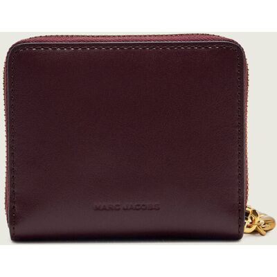 Marc Jacobs Skórzany portfel Scene bordowy OS Marc Jacobs Skórzany portfel Scene bordowy OS