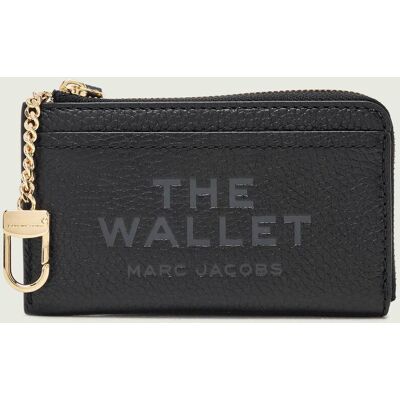 Marc Jacobs Skórzane etui na karty The Leather czarny OS Marc Jacobs Skórzane etui na karty The Leather czarny OS