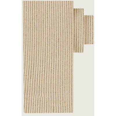 Boss BLACK Krawat H-KNITTED beżowy OS Boss BLACK Krawat H-KNITTED beżowy OS