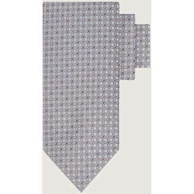 Boss BLACK Jedwabny krawat H-TIE CM6 262 szary OS Boss BLACK Jedwabny krawat H-TIE CM6 262 szary OS