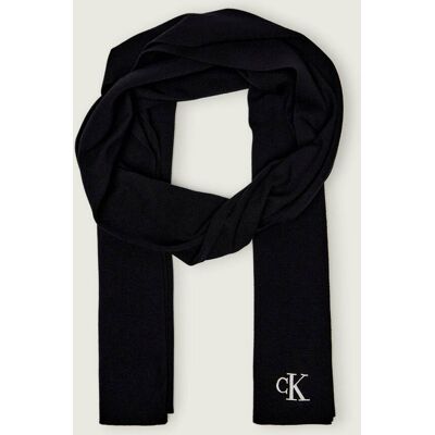 Calvin Klein Szal czarny OS Calvin Klein Szal czarny OS