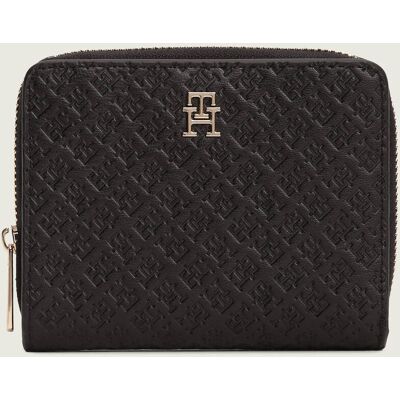 Tommy Hilfiger Portfel ICON czarny OS Tommy Hilfiger Portfel ICON czarny OS