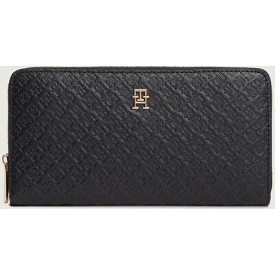 Tommy Hilfiger Portfel ICON czarny OS Tommy Hilfiger Portfel ICON czarny OS