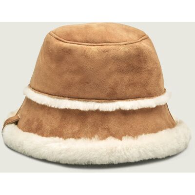 Emu Australia Dwustronny kapelusz Shearling zamsz beżowy OS Emu Australia Dwustronny kapelusz Shearling zamsz beżowy OS