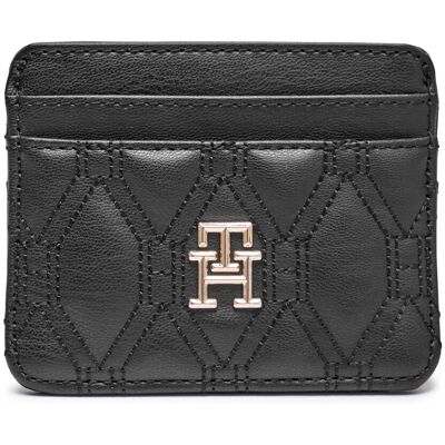 Tommy Hilfiger Etui na karty czarny OS Tommy Hilfiger Etui na karty czarny OS