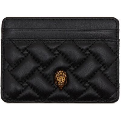 Kurt Geiger Skórzane etui na karty czarny OS Kurt Geiger Skórzane etui na karty czarny OS