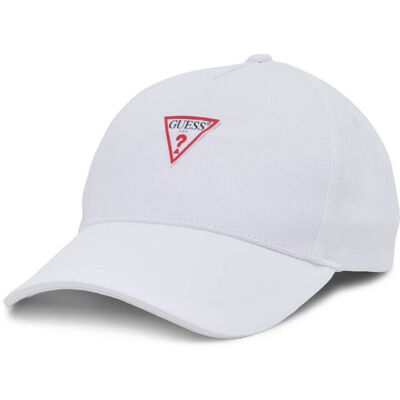 Guess Bejsbolówka TRIANGLE PATCH biały OS Guess Bejsbolówka TRIANGLE PATCH biały OS